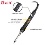 JCD 908U Soldering Iron Kit LCD Display 80W Intelligent Switch Adjustable Temperature Portable Soldering Iron 220V/110V Welding