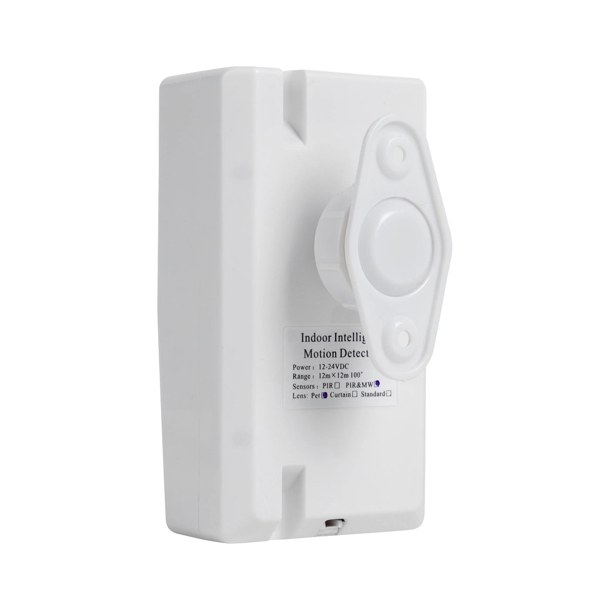 DC12V Dual-tech MW+PIR Wired Motion Sensor Microwave Sensor Infrared Detector Anti-tamper Pet Immune Wide Angle Detection Range