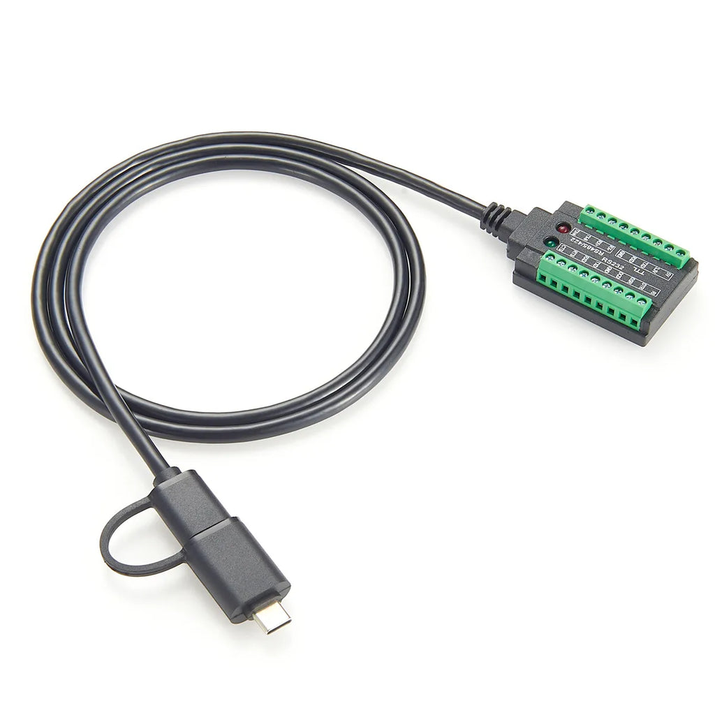 Industrial Grade USB to RS232/485/422/TTL Isolated Converter with FT232RL USB-C to RS232 Serial Cable with FTDI Chip