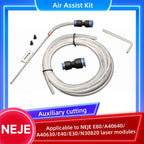40W80W NEJE A40640 E40 Laser Module Diode High Power 450nm, Air-Assisted Nozzle for CNC Woodworking Engraver & Cutting Tools