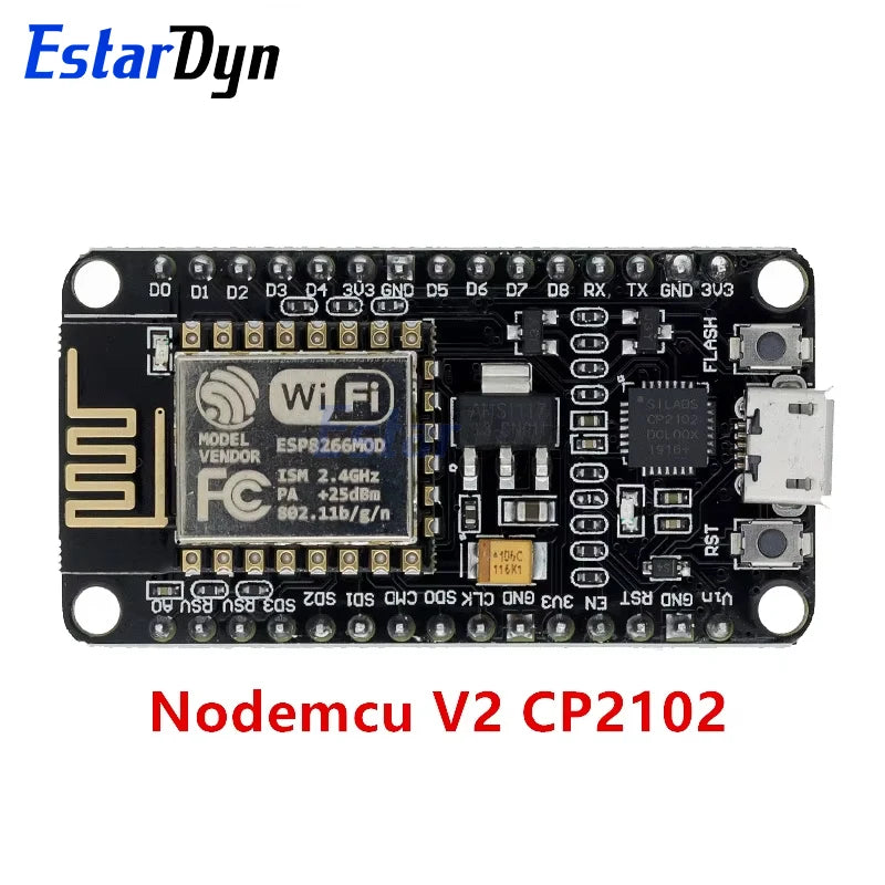 Wireless Module CH340/CP2102 NodeMcu V3 V2 Lua WIFI Internet of Things Develop Board based ESP8266 ESP-12E with PCB Antenna