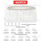 460/1550PCS Micro JST-XH And Dupont Wire Connector Kit 2.54mm 2/3/4/5/6Pin Male/Female Pin Header Cable Jumper Housing Adapter