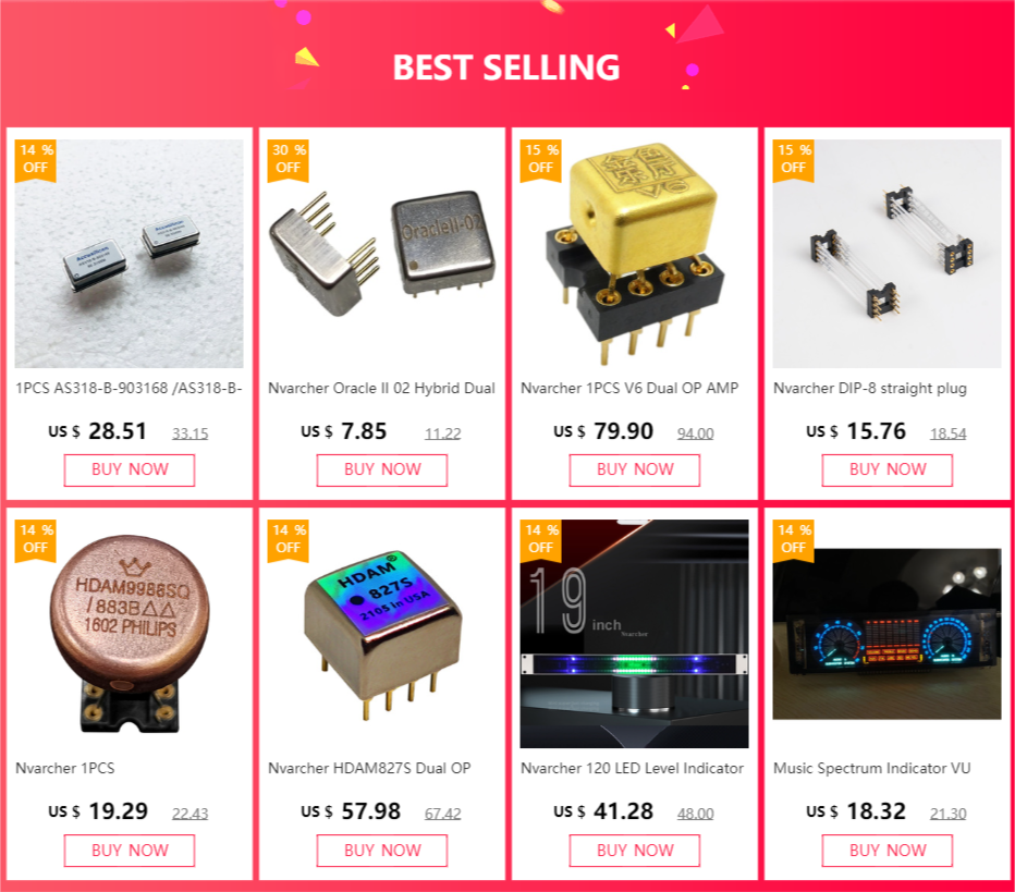 Nvarcher 1PCS V6 Dual OP AMP Upgrade Gold Seal SS3602 MUSES02 OPA627BP For DAC  Headphone Amplifier