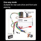 DC 24V-60V 50A 1000W High Power Brushless Motor Controller BLDC Driver For 3-phase Speed Regulator With Hall Senser