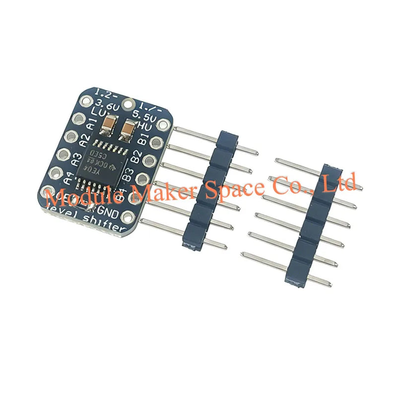 TXB0104 4-Channel Bidirectional Logic Level Shifter Module Auto Direction Sensing 3.3V/5V Logic Converter for I2C SPI UART