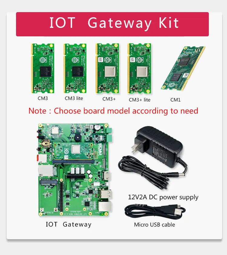 Raspberry Pi Compute Module 3 CM3+ Lite/8GB/16GB/32GB eMMC Flash Memory Broadcom ,CM3 CM1 Original CMIO Board IOT Gateway Kit