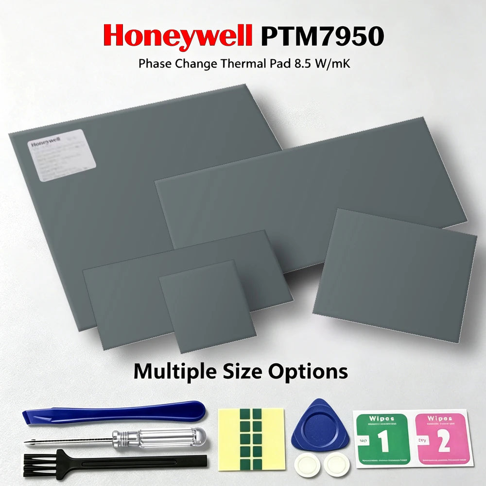 Honeywell PTM7950 8.5W/mK Phase Change Thermal Pad Heat Dissipation Sheet For Laptop Desktop GPU CPU SSD PTM Thermal Pads