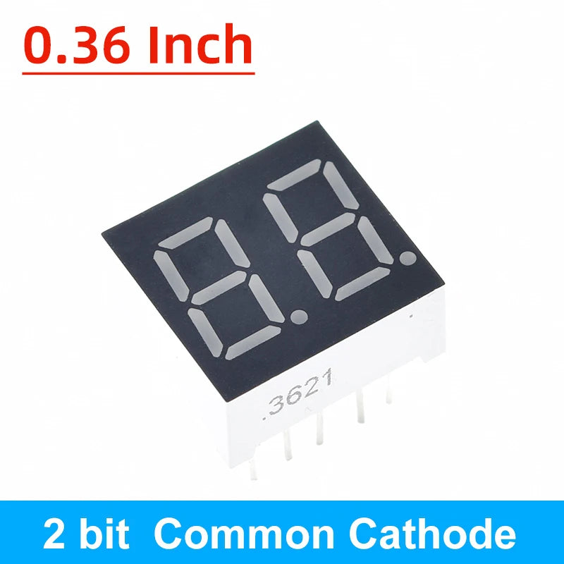 TZT 0.28/0.36/0.4/0.56 inch LED display 7 Segment 1/ 2 / 3 / 4 Bit Digit Tube Red Common Cathode / Anode Digital led 7segment