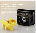 FILN 30A Heavy Duty Waterproof Rocker Switch 4 Pins IP67 12V 24V 110V 220V Ideal for Boat Marine Car Accessories Toggle Switches