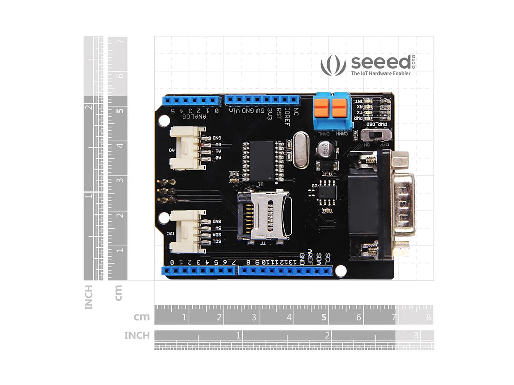 CAN-BUS Shield V2 - high-performance MCP2515 controller & MCP2551 transceiver