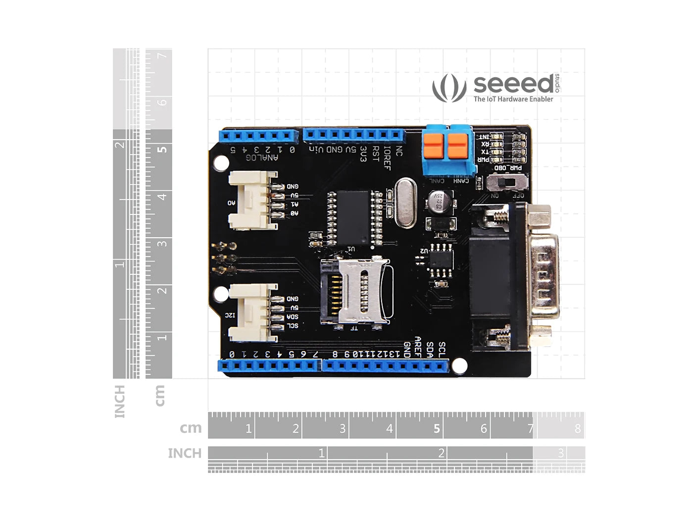 CAN-BUS Shield V2 - high-performance MCP2515 controller & MCP2551 transceiver