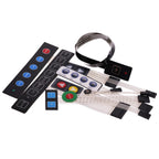 1 2 3 4 5 6 7 8 Key Button Membrane Switch Matrix Array Keyboard Keypad Control Panel Pad DIY Kit For Arduino Smart Car