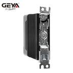 GEYA 22.5mm Slim Width GSR8 Solid State Relay with Heat Sink DC to AC Single Phase SSR 10A 25A 40A 60A