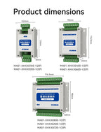 ModBus RTU Serial IO 1/2/4/6/8/10/12-Channel Analog Input Module RS485 CDSENET MA01-XHXX Rail Installation 8~28VDC Watchdog