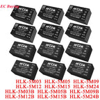 1Pc-2Pcs 5W 220V to 5V/3.3V/9V/12V/15V/24V AC DC Mini Power Supply Module Board Hi-Link HLK-5M03 5M05 5M09 5M12 5M15 5M24 5M05B