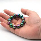 13mm Colorful Round Ferrite Fridge Magnets Therapy Magnetic Bracelet Bead Palm Stone Stress Relief Magnetic Fun DIY Ball Jewelry