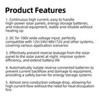 Ideal High-Current Diode Module 25A/30A DC 5-60V/DC 5–100V Solar Backfeed Protection Battery Reverse Connection Protection