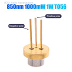 convenient850nm 1W 1000mW High Power IR Laser Diode LD 5.6mm TO56 Semiconductor Laser Tube