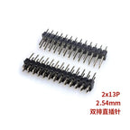 10/20pcs Pcs 2.54mm Double Row Male 2*40P PCB Board Pin Header Connector Strip Pinheader 2/3/4/5/6/8/10/12/20/40Pin For Arduino