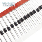 50PCS 100PCS 2500PCS 4007 IN4007 1N4007 1A 1000V 1KV DO-41  Direct insertion rectifier diode