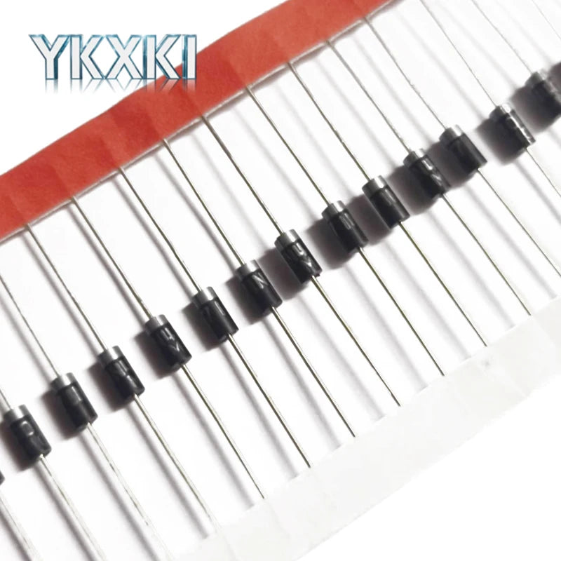 50PCS 100PCS 2500PCS 4007 IN4007 1N4007 1A 1000V 1KV DO-41  Direct insertion rectifier diode