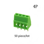 25PCS/50PCS 2.54mm rising clamp kf128-2.54 pcb screw terminal block DG308-2.54mm MPT0.5/-2.54 EK254V