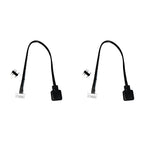 For Coolmoon Fan Controller Adapter Cable Small 4Pin/6Pin to 5V ARGB 3Pin Cord