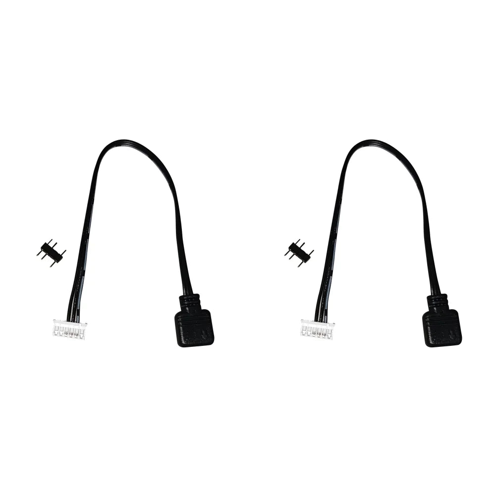 For Coolmoon Fan Controller Adapter Cable Small 4Pin/6Pin to 5V ARGB 3Pin Cord