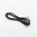 1/5Pcs Right Angle 2Pin 4Pin Wire USB Type C/Micro USB Male Plug Power Supply Charger Connector DIY Repair Cable 0.25m 0.3m 1m