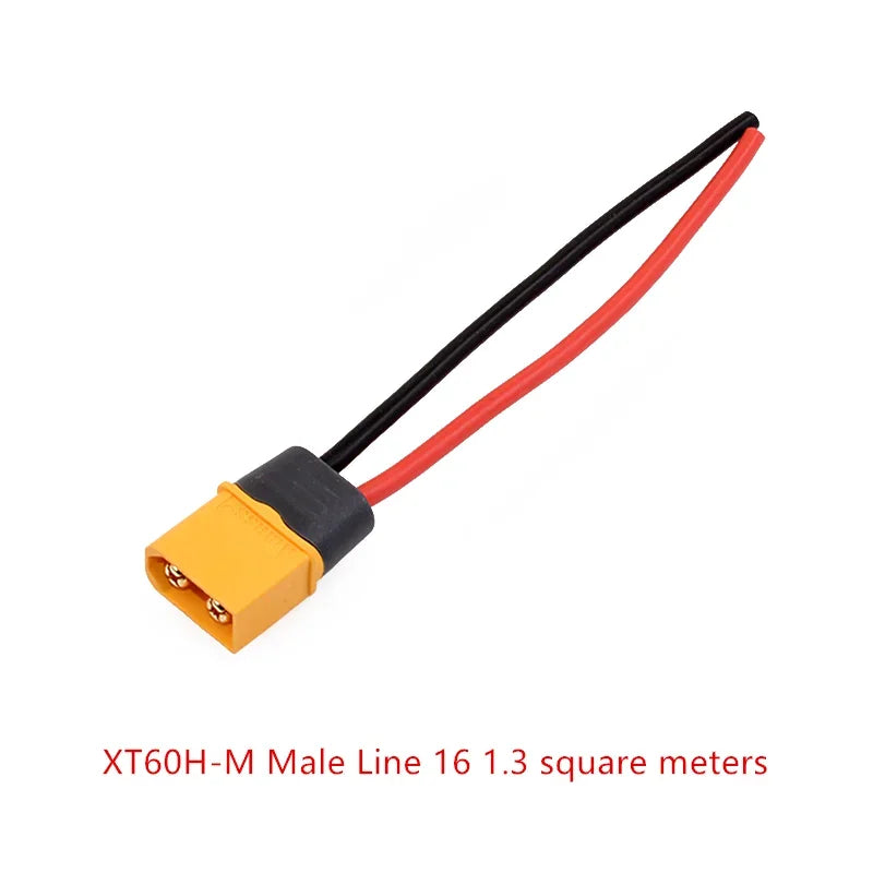 RC Battery Charger 18 AWG 16AWG 12AWG 10AWG XT60 XT90 EC5 Plug Male Female Extension Cable Wire Connector 10CM/20CM/30CM