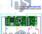 1~5PCS BMS 7S 24V 10A 15A 20A 30A Li-ion 18650 Battery Charge Board With Balance Function Short Circuit / Temperature Protection