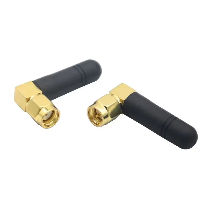 2PCS 2.4G Mini WiFi Antenna 2dBi SMA Male Connecter for Motherboard  Modem USB Adapter AP Client FPV Transmitter Extender