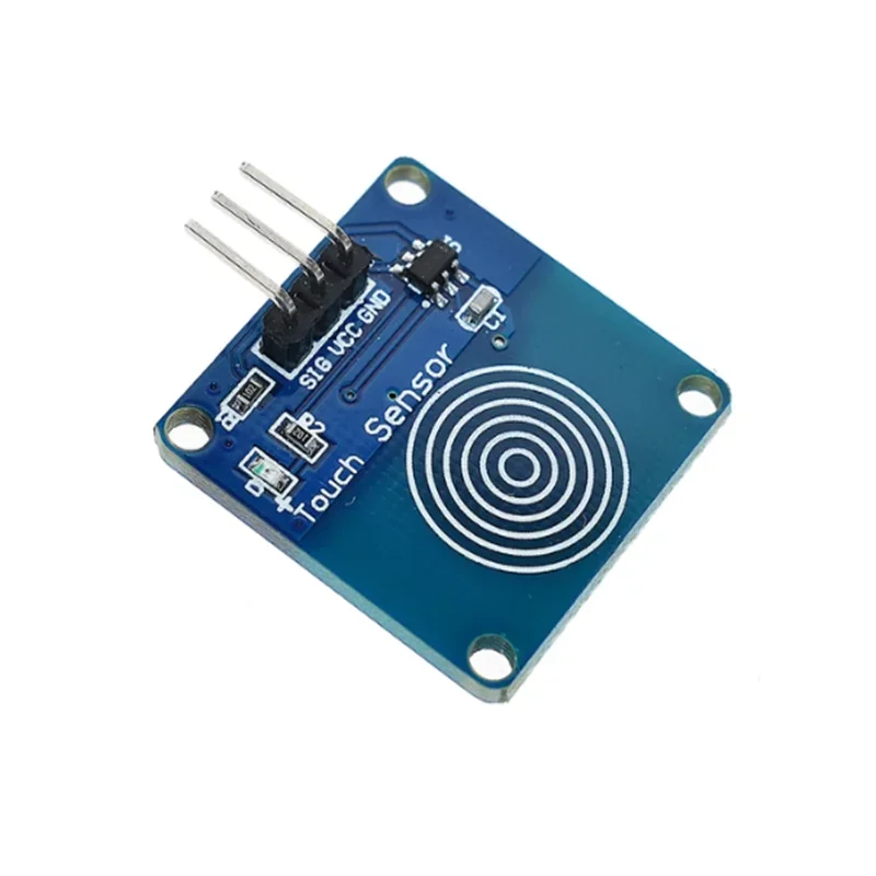 5PCS TTP223 Touch Key Switch Module Touching Button Self-Locking/No-Locking Capacitive Switches Single Channel Reconstruction