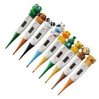 Hot Selling Cute Animal Digital Thermometer Waterproof Flexible Tip Fast Accurate Reading Baby Oral Armpit Temperature Checker