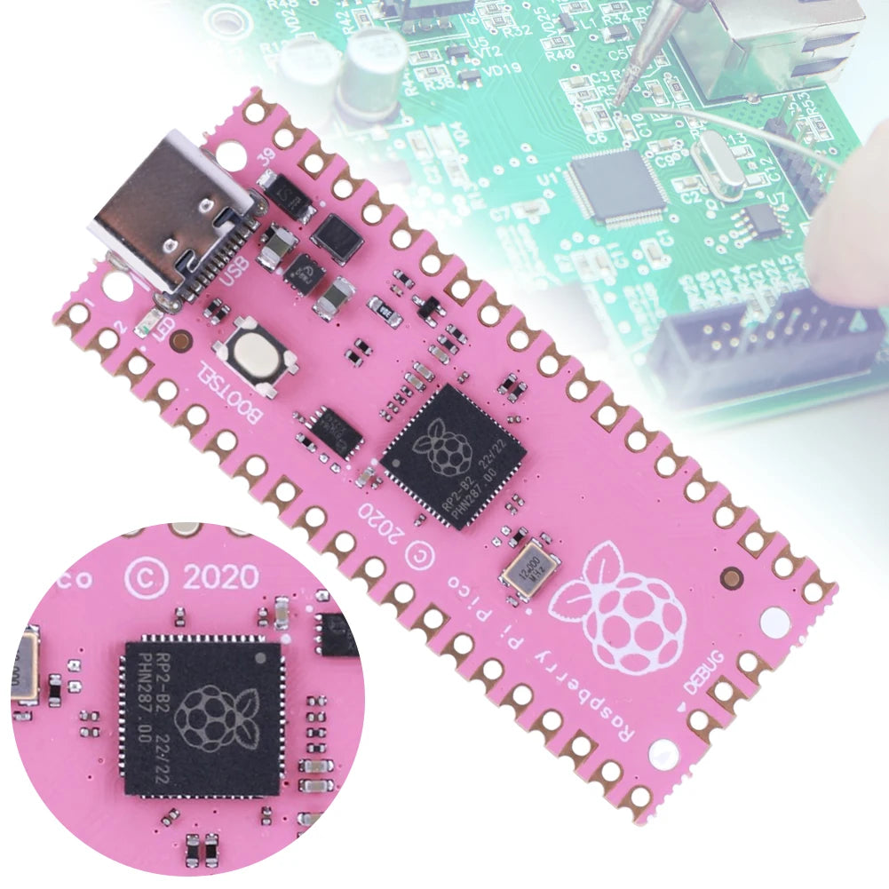 RP2040 High-Performance Cortex-M0+ Processor for Raspberry Pi Pico Dual-Core 264KB ARM Support C/C++/Python with SPI/I2C/UART