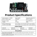 DC18-55V TPA3255 HIFI Digital Amplifier Module Dual-channel 300W*2 stereo Audio Speaker No Bluetooth interfere Pure sound