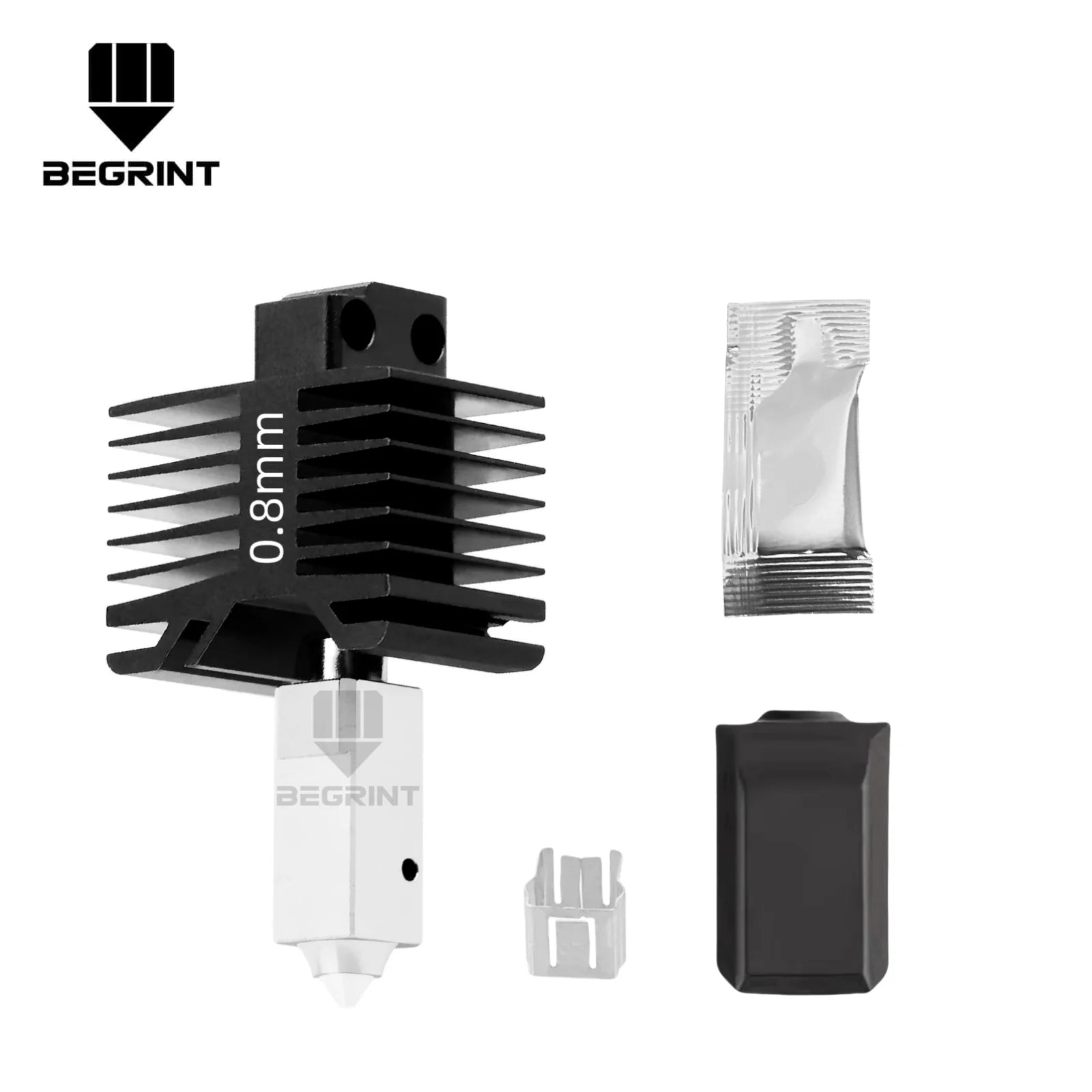 NEW Hotend Kit For Bambu Lab X1 P1 Hot end Print Head With Thermistor Ceramic heater bambu lab X1C P1P P1S 3D Printer HOTEND
