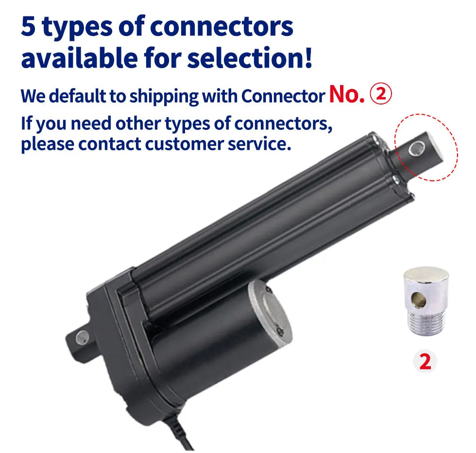 SMSAN 12V Linear Actuator 4500N 450mm Stroke Linear Drive Electric Motor For automated customization