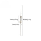 Quick Break 5x20mm Ceramic Fuse Slow Blow Tube Fuse With Pin 5*20mm 250v 1a 2a 3a 4a 0.5a  5a 6a 7a 8a 10a 12a 15a 20a 25a 30a