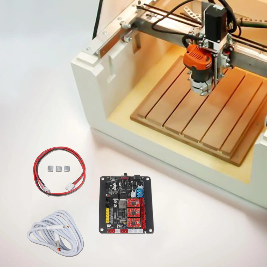 For GRBL 1.1 Controller Board For CNC Router 3018 2418 1610 With Double Y Support A4988 Stepper Motor Driver USB Connection