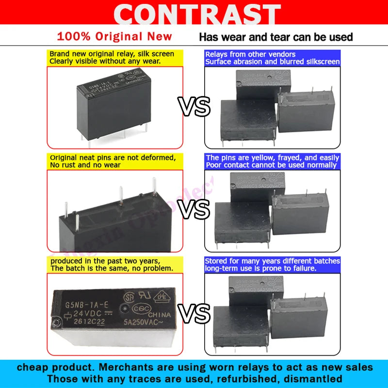 20Pcs/lot Power Relays SRD-05VDC-SL-C SRD-09VDC-SL-C SRD-12VDC-SL-C SRD-24VDC-SL-C SRD -5V 9V 12V 24V 48V 10A 250VAC 5Pin T73