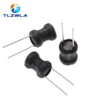 10PCS DIP Power Inductor 8X10MM 2.2UH 4.7UH 10uH 22uH 100uH 150uh 220uH 330uH 470uH 1MH 2.2MH 4.7MH 10MH Inductance 8*10mm 2Pin
