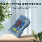T3230 Delay Timer Relay module DC 12V/DC 24V/AC 110-220V Cyclic Timing Delay Relay 1-Channel Normally Open Relay switch 0-999s