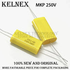 MKP Polypropylene Film Capacitor Non-polar Axial 250V 0.68uF~47uF (684J~476J) CBB20 High Frequency Capacitors