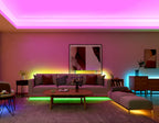 10m 30m 100m 220V LED Neon RGB Strip Light with 1500W EU Power Plug Dimmable Led Ribbon Waterproof For Outdoor Garden Lighting