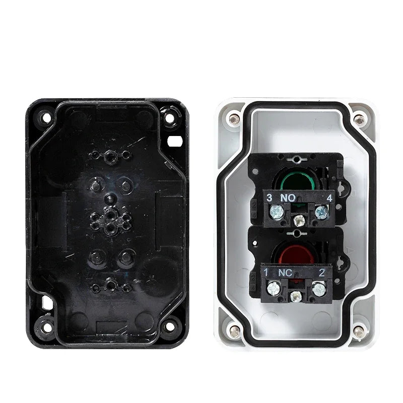 Arrow Symbol Indicating Start and Stop Self-Recovery Waterproof Button Switch Emergency Stop Industrial Hand-Held Control Box