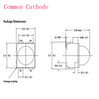 50/100/200PCS SMD LED 3528 4Pin PLCC-4 Red/Yellow/Blue/Green Color With Len For Car-Lighting