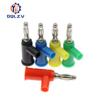 4MM Stackable Banana Plug Terminal Binding Post Electrical Connector Component DIY Tools 5 Colors