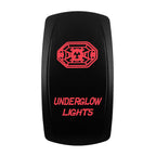 Red Led Light Rocker Switch 12V/24V SPST DPDT Toggle Switch ON OFF/ ON OFF ON Backlight Latching / Momentary Dash Panel Control