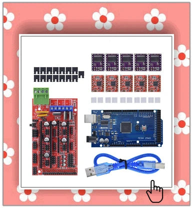 TZT 1/3PCS New CNC Shield V4 shield V3 Engraving Machine / 3D Printer / A4988 Driver Expansion Board for arduino Diy Kit